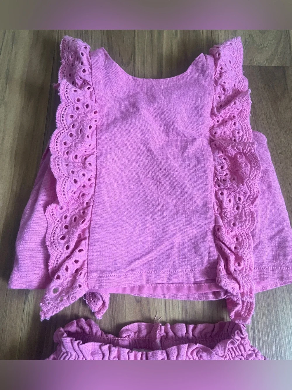8 Piece Girls Bundle/Lot of Matching Sets Size 18 M Summer
